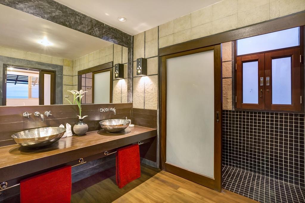 Emerald Sands - Beach Front 4 Bed Pool Villa Ко Самуи Стая снимка