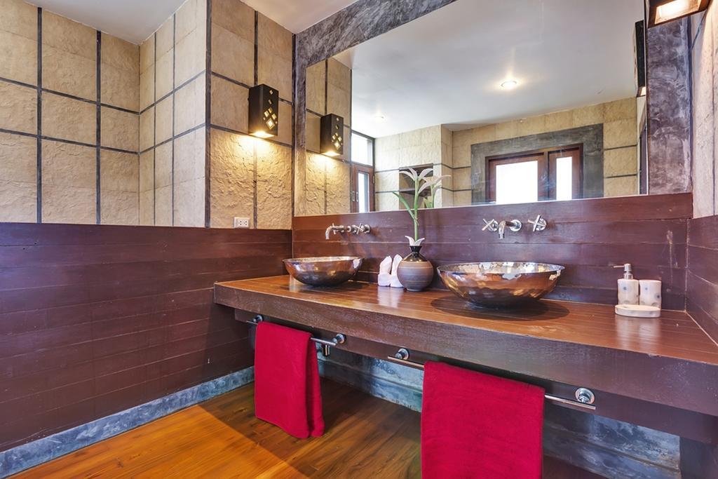 Emerald Sands - Beach Front 4 Bed Pool Villa Ко Самуи Стая снимка