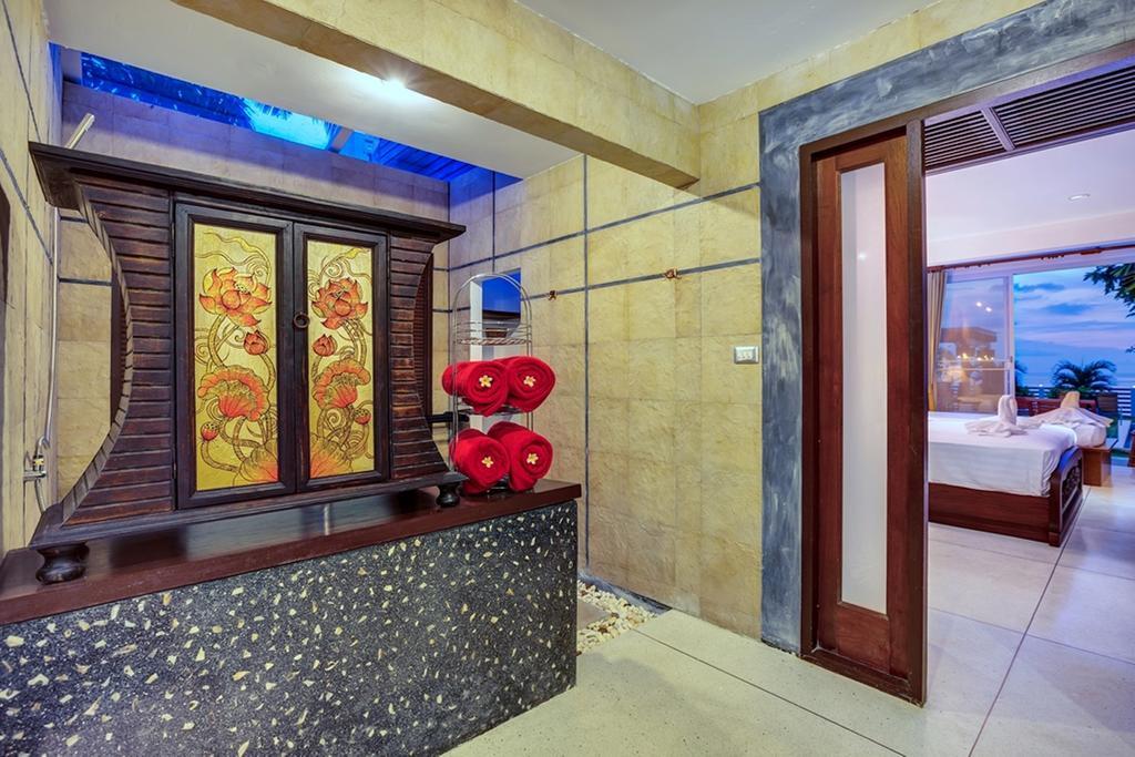 Emerald Sands - Beach Front 4 Bed Pool Villa Ко Самуи Стая снимка