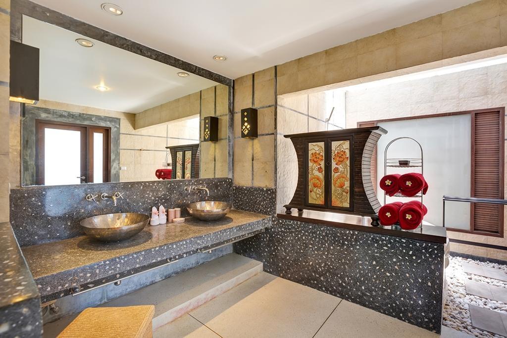 Emerald Sands - Beach Front 4 Bed Pool Villa Ко Самуи Стая снимка
