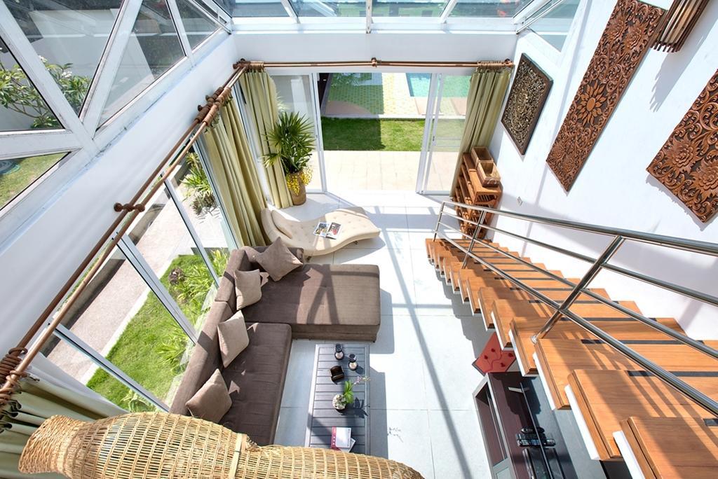 Emerald Sands - Beach Front 4 Bed Pool Villa Ко Самуи Стая снимка