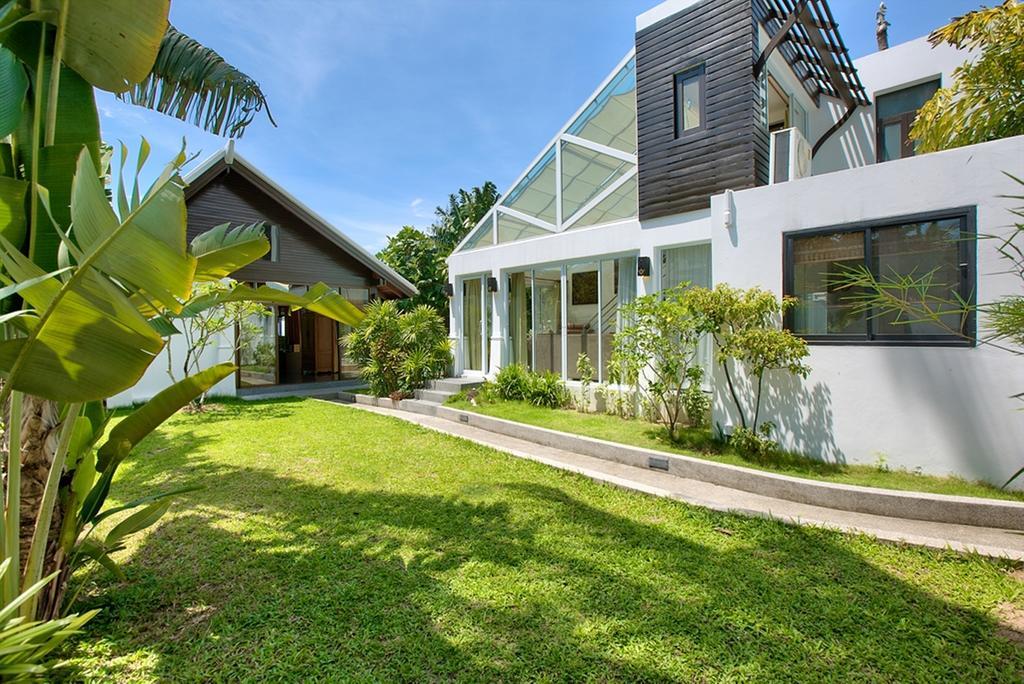 Emerald Sands - Beach Front 4 Bed Pool Villa Ко Самуи Стая снимка